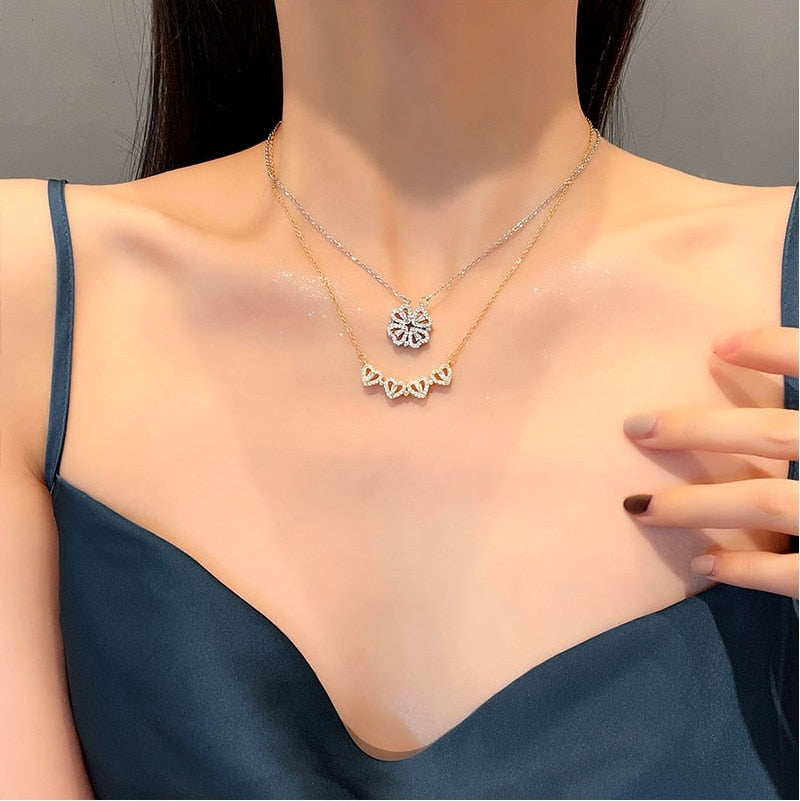 Four-Leaf Clover Necklace