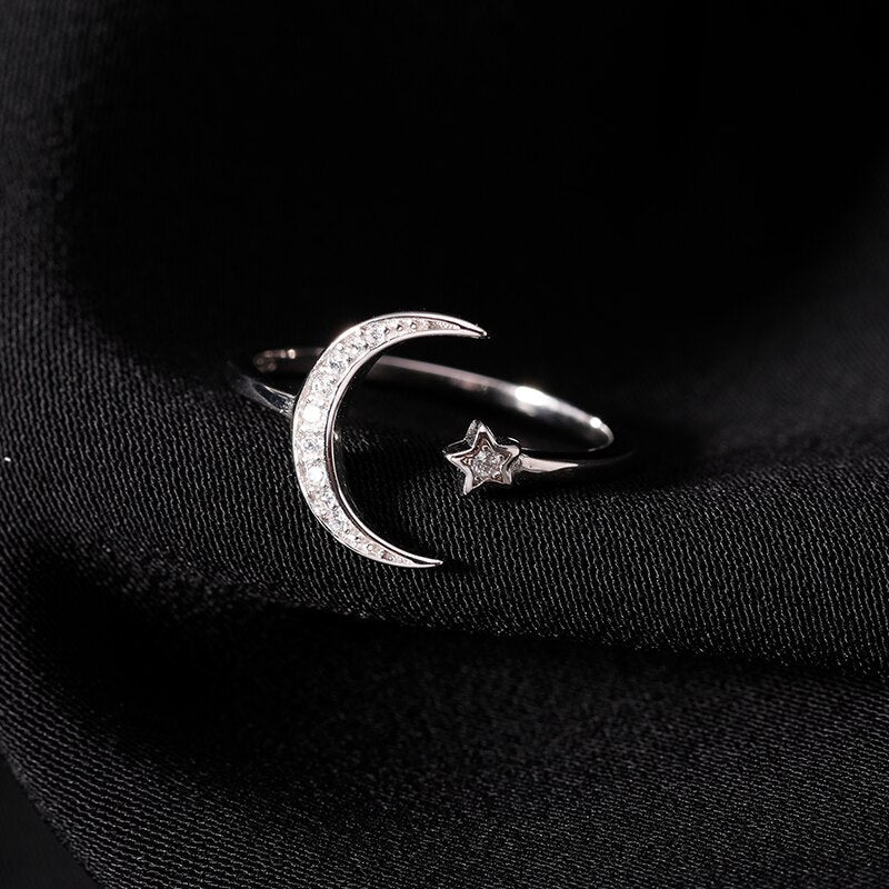 Moon Star Matching Ring